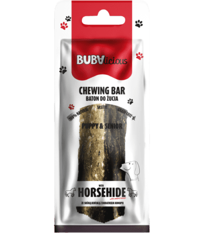 BUBAlicious More Meat Baton z dodatkiem koniny i konopi 12cm