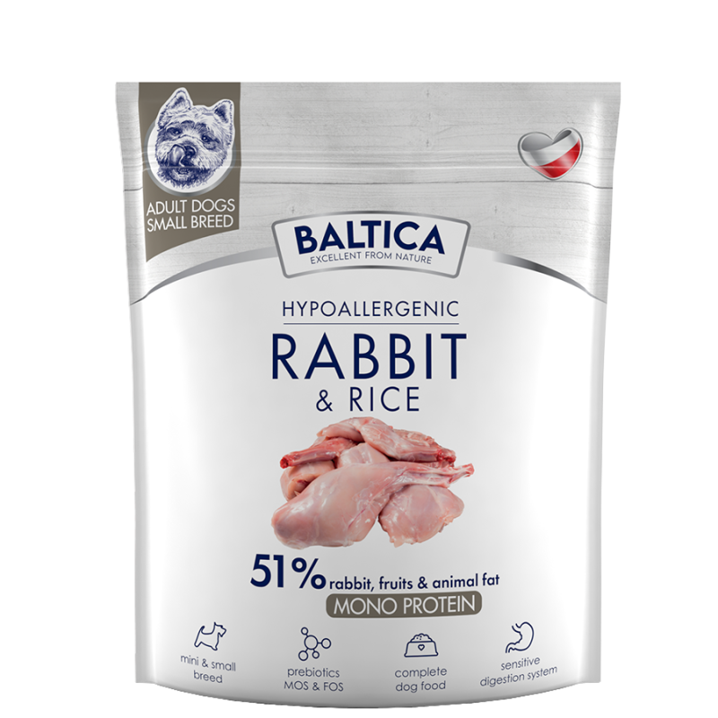 Baltica Adult Rabbit&Rice XS/S 1kg Baltica Adult Rabbit&Rice XS/S 1kg