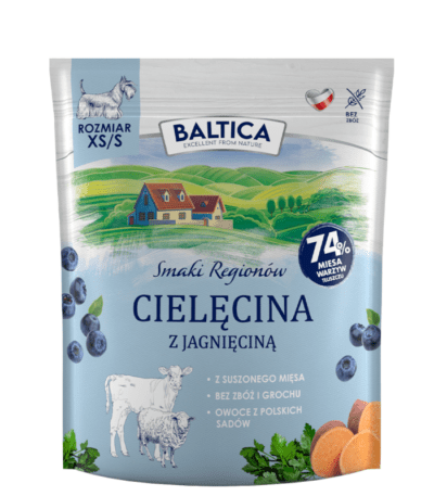 Baltica Cielęcina z jagnięciną XS/S 1kg