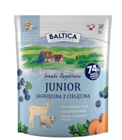 Baltica Junior Jagnięcina z cielęciną XL 1kg