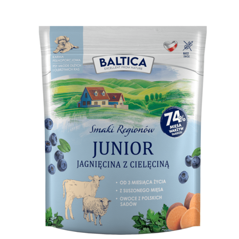 Baltica Junior Jagnięcina z cielęciną XL 1kg