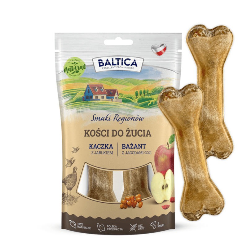 Baltica Kość do żucia kaczka i bażant 2 szt