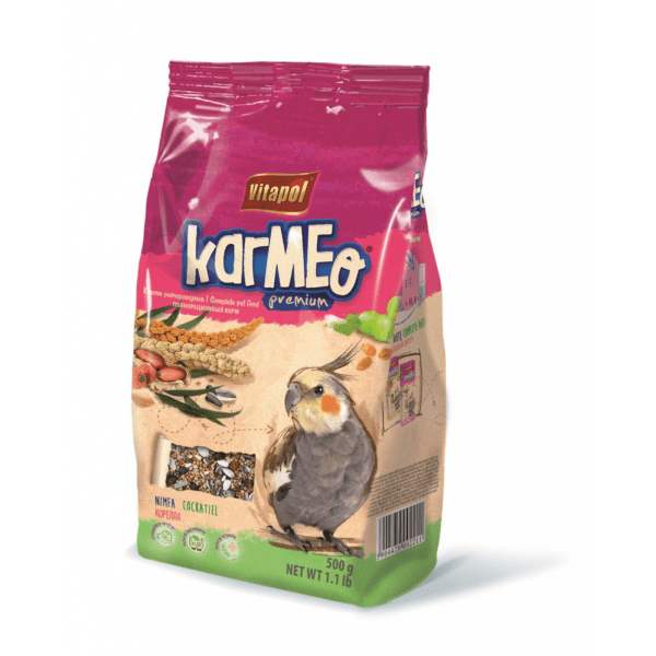 KARMEO PREMIUM KARMA PEŁNOPORCJOWA DLA NIMFY 500g