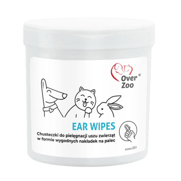 EAR WIPES - Chusteczki do pielęgnacji uszu - Over Zoo