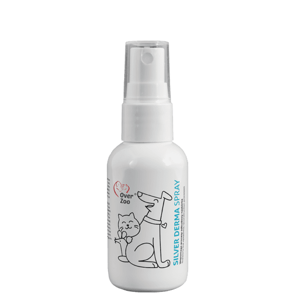 Silver Derma Spray 50 ml - wspomaga proces odbudowy naskórka - Over Zoo