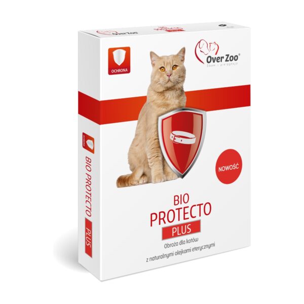 Obroża Bio Protecto Plus dla kotów 35 cm - Over Zoo