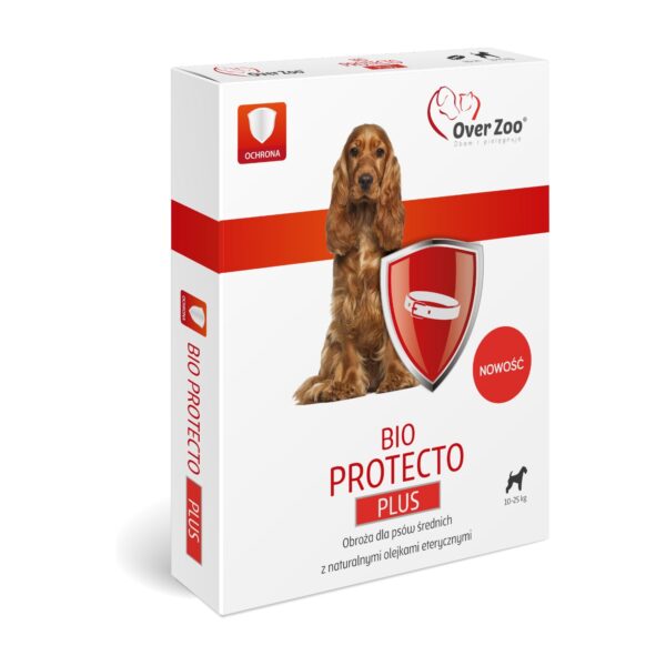 Obroża Bio Protecto Plus dla psów średnich 60 cm - Over Zoo
