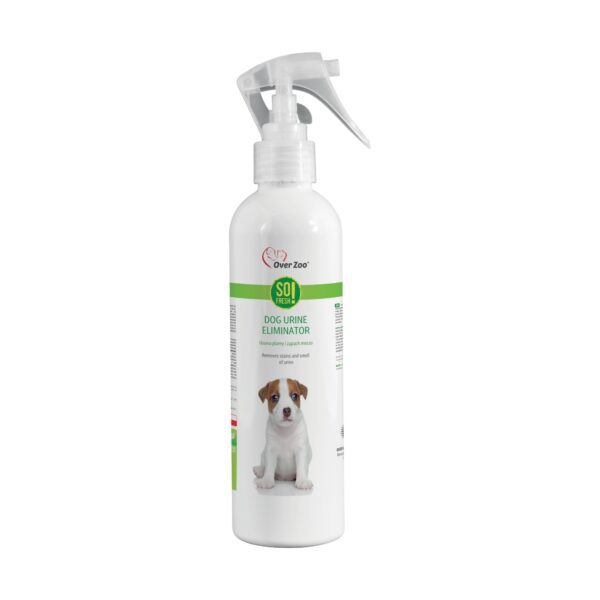 Dog Urine Eliminator 250 ml - usuwa plamy i zapach moczu psów - Over Zoo
