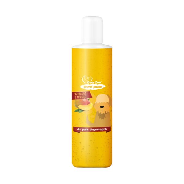 Szampon z mango dla psów długowłosych 200 ml - Over Zoo