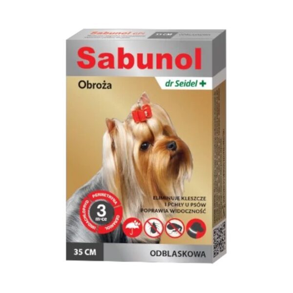 Sabunol obroża odblaskowa 35 cm