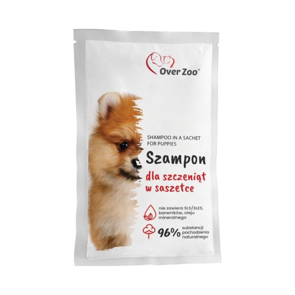 Szampon dla szczeniąt w saszetce 20 ml
- Over Zoo