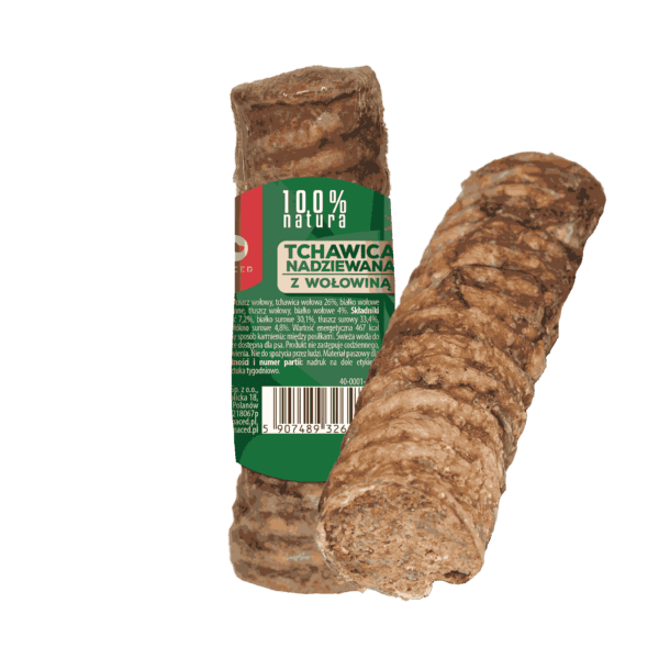 100% NATURA TCHAWICA MAŁA NADZIEWANA Z WOŁOWINĄ 120 G