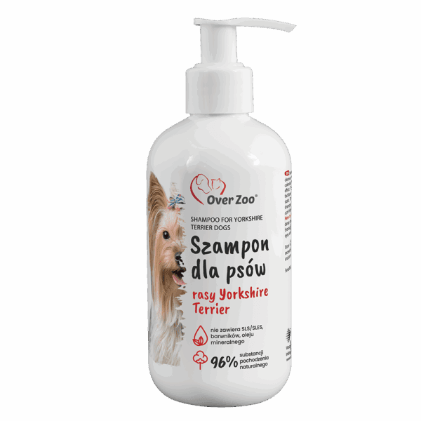 Szampon dla psów rasy Yorkshire Terrier 250 ml
 - Over Zoo