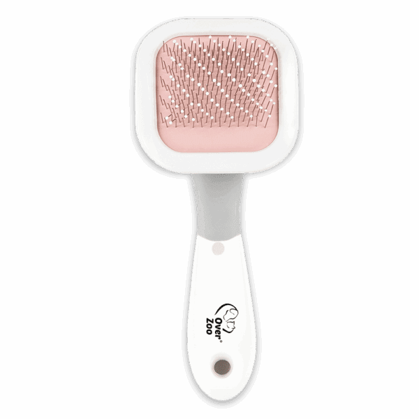 Szczotka obrotowa z kulkami dla psów i kotów S - Over Zoo