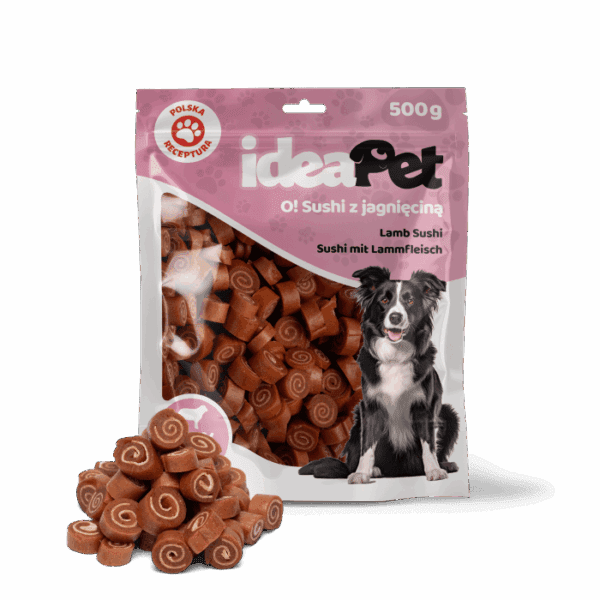 ideaPet Sushi z jagnięciną 500g