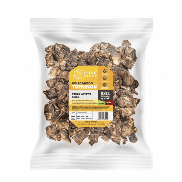 MEAT STUFF PŁUCA WOŁOWE KOSTKA 500g