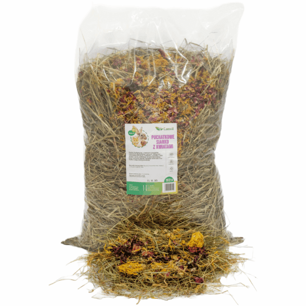 Camvil Sianko Puchatkowe z kwiatami 800g