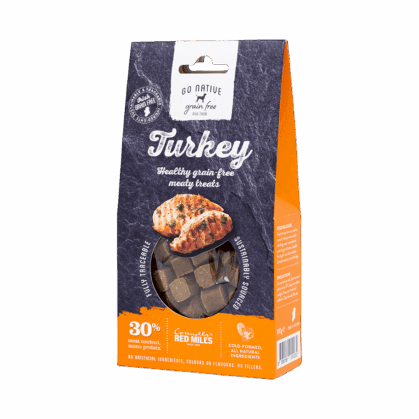 Przysmaki funkcjonalne Go Native z indykiem 100 g