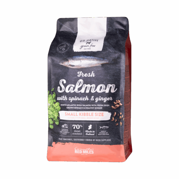 Karma sucha Go Native Small Breed łosoś ze szpinakiem i imbirem 1,5 kg