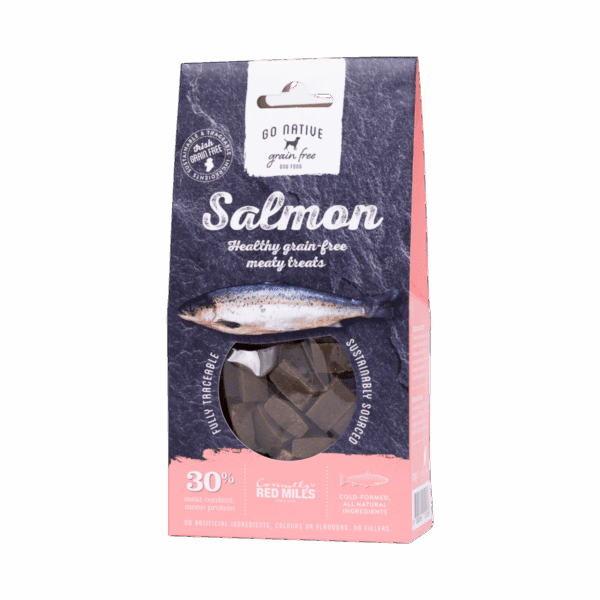 Przysmaki funkcjonalne Go Native z łososiem 100 g